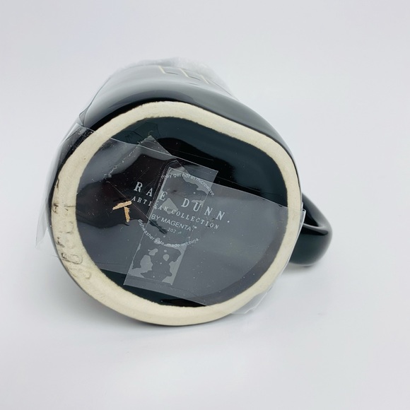 NWT Rae Dunn Halloween EEK! Mug w/ Gnome Topper 🕸🕷 - Picture 3 of 3